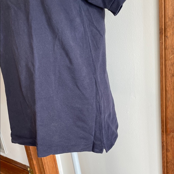 LACOSTE Navy Polo Button Down Short Sleeve Shirt Small - Picture 12 of 16
